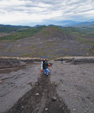 From the top of the Paricutin Volcano
