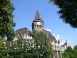 castle in the city park