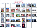 November 2006 PaD Calendar