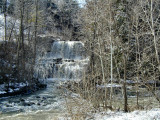 Waterfalls in Winter
