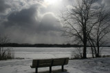 February 5, 2007<BR>Snow over River