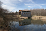 Covered Bridge Reflection<BR>April 10, 2007