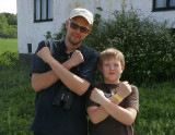 Mats Andersson and son