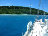 Anchored at Euakafa Island