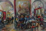 Incontro al Caffé Greco, by Stellario Baccellieri