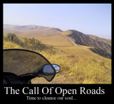 The call of open roads...