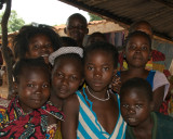 Children at Bossangoa Market