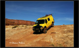 Down the slope, White Rim, UT