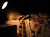 Turn off the LIGHT and come to bed! *
