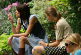 Fashion Models in an Earthy Interlude
