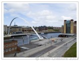 Gateshead Millennium Bridge & Baltic arts center