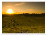Sunset over the fields (1)