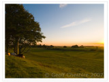 Sunset over the fields (4)