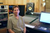 Mark Miller in his studio at Harvest Music and Sound Design