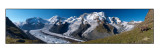 120° Monte Rosa Lyskam Castor Pollux Breithorn Klein Matterhorn