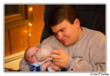 Robert feeds Zachary