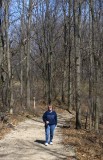 Claudia on the Trail