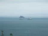 Tall ships racing in Torbay