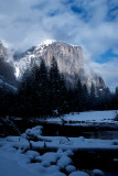 El Capitan in winter