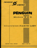 Penguin Models B & D - Illustrated Parts List