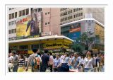 Crowded Hong Kong Street