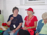 SARA AND A FRIEND DISCUSS A BET
