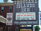 THE FAMOUS THOUSAND ISLANDS INN - HOME OF 1000 ISLANDS DRESSING AND THE LOCATION OF OUR PLAY