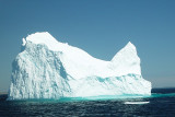EACH SIDE OF THE ICEBERG HAS A DIFFERENT CHARACTER AND LOOK