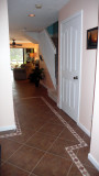 New tile flooring