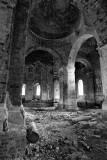 inside destroied church