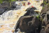 passing ruskeala waterfall