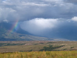 Rainbow between tepuys / Arcoiris entre tepuyes