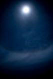  Halo around the moon