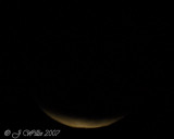 Lunar Eclipse:  August 28, 2007, 5:49 AM EDT