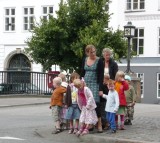 Danish Children in Christianshavn Area