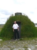 Traditional Sami (also called Lapps) Hut