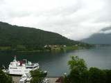 View from Our Room in Kvikne's Hotel