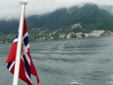 Leaving Balestrand by Ferry