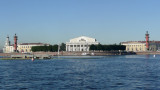 Spit of Vasilievsky Island with Rostral Lighthouses & Old Stock Exchange (1805-1816)