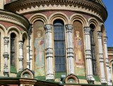 Detail on Sts Peter & Paul Cathedral in Peterhof