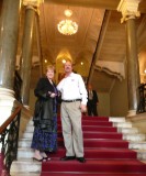 On the Stairs at Nikolaevsky Palace