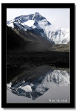 Everest Reflection, Rongbuk Everest Base Camp, Tibet