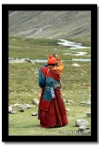Pilgrim Prostraiting through the Kailash Kora, Tibet