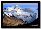 Everest Before Sunset, Rongbuk, Tibet