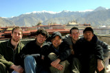 Group Shot the Jokang (left to right: Billy, Clayton, Corrie, me, and Kevin)