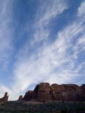 <B>Sky Glow</B><BR><FONT SIZE=2>Arches National Park, Utah - September 2006</FONT>