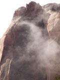 <B>Morning Mist</B> <br><FONT SIZE=2>Canyonlands National Park, Utah - September 2006</FONT>