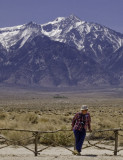 Waiting Manzanar National Monument, California, April 2007