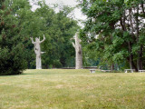 Chimneys from the Roof