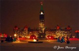 Christmas Lights on Parliament Hill